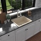 preview thumbnail 4 of 55, Karran Top Mount 25 in. Single Bowl Quartz Kitchen Sink