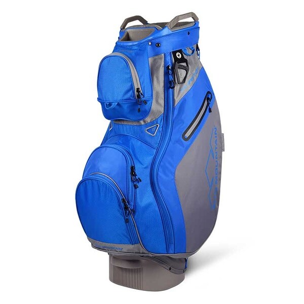 New 2019 Sun Mountain Phantom Golf Cart Bag (Gray / Cobalt) - CLOSEOUT - Gray / Cobalt