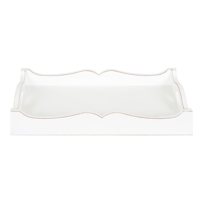 Kate and Laurel Astral Decorative Wood Tray