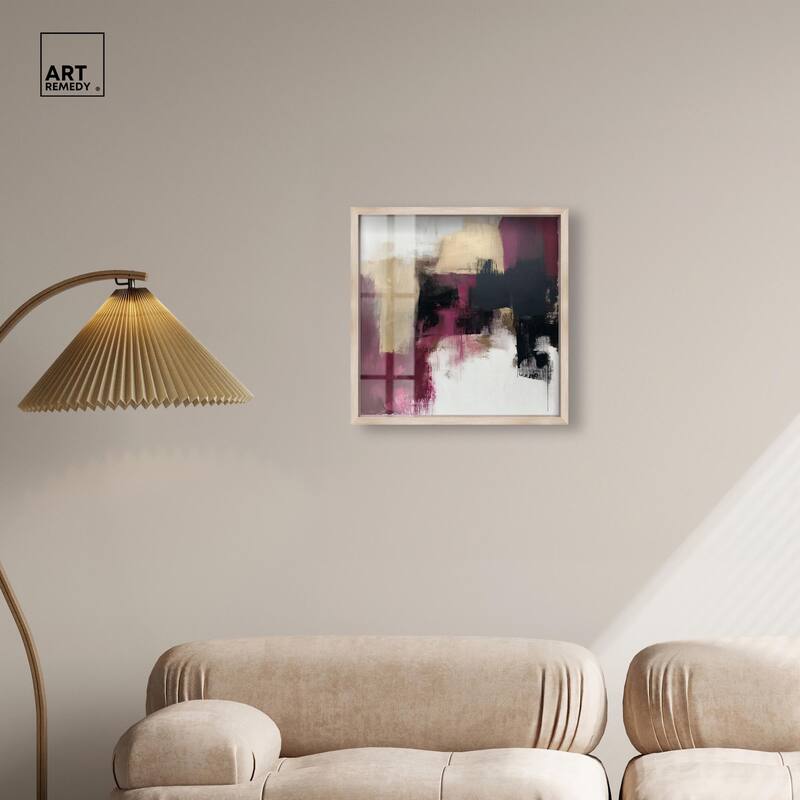 Golden Dusk I Shadowbox by Art Remedy