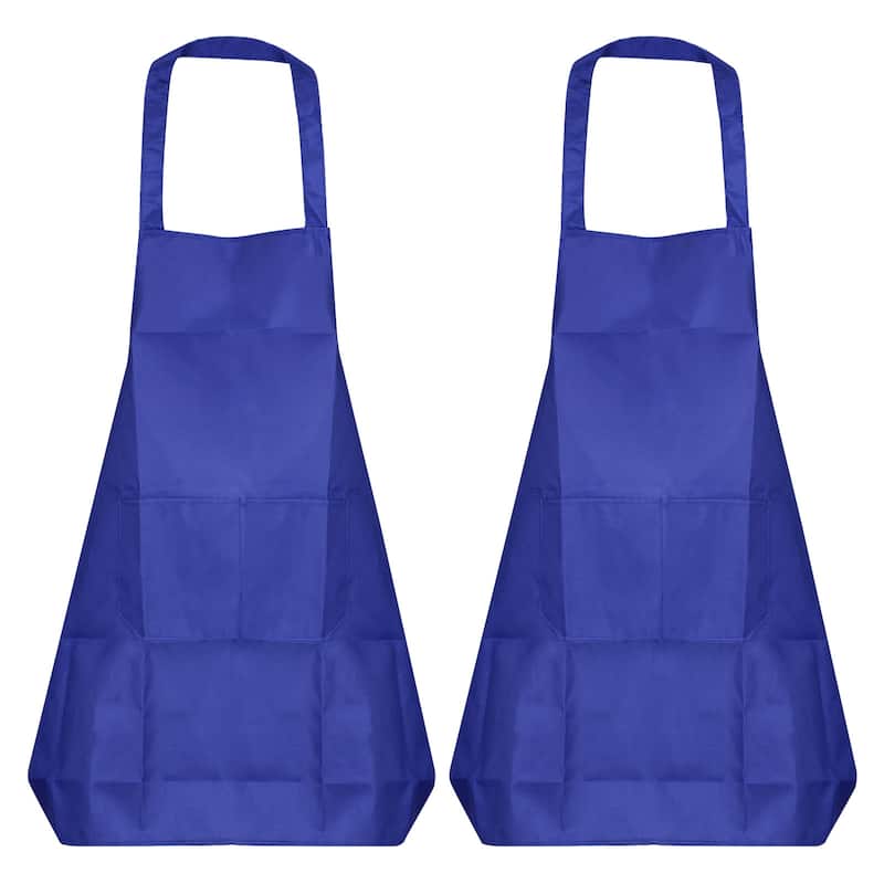 2pcs Kitchen Cooking Aprons Art Aprons Pottery Artist Painting Apron - 70cmx60cm