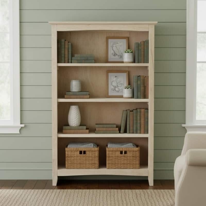 Shaker Solid Wood Bookcase