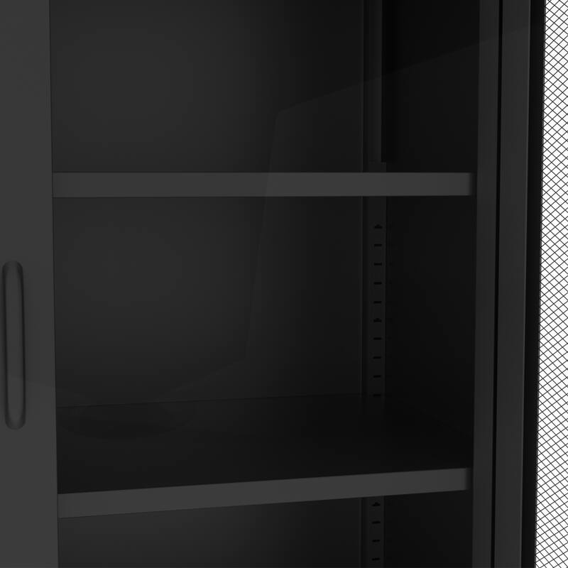 Versatile Metal Storage Cabinet for Various Spaces, Ensuring Durability and Organization