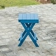 preview thumbnail 110 of 130, Riverstone Fully Assembled All-Weather Recycled HDPE Outdoor Folding Bistro table