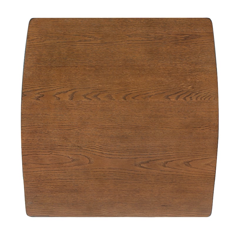 Christopher Knight Home - Bracken Retro Nordic Counter Height Bar Table with Solid Wood Legs & Cross-Reinforced Beams