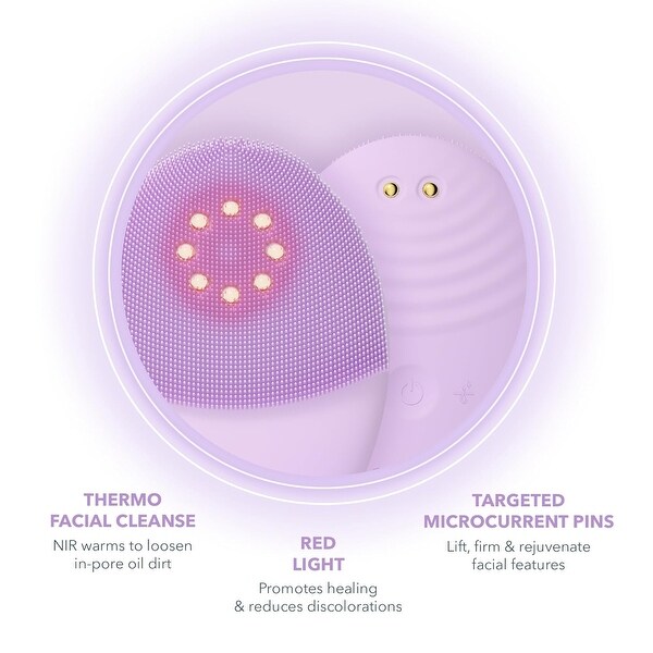 Foreo Luna 4 Plus LED Cleansing Brush Sensitive Skin - Lavender