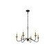 preview thumbnail 7 of 6, Rohan Collection 6-Light Chandelier
