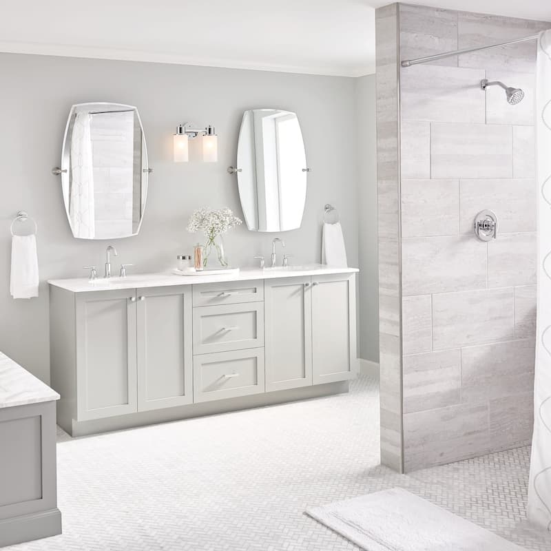 Moen TV6142 Gibson 1.2 GPM Widespread Bathroom Faucet with Rough-in