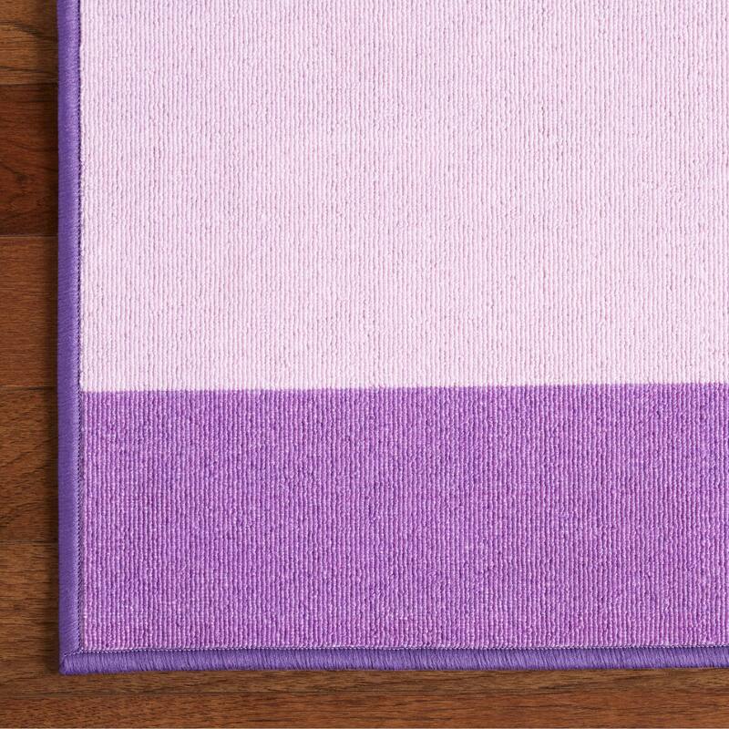 Everwash Imagine Llama Kid's Washable Area Rug