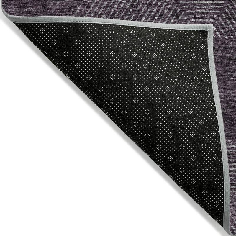 Machine Washable Indoor/ Outdoor Chantille Contemporary Prism Rug