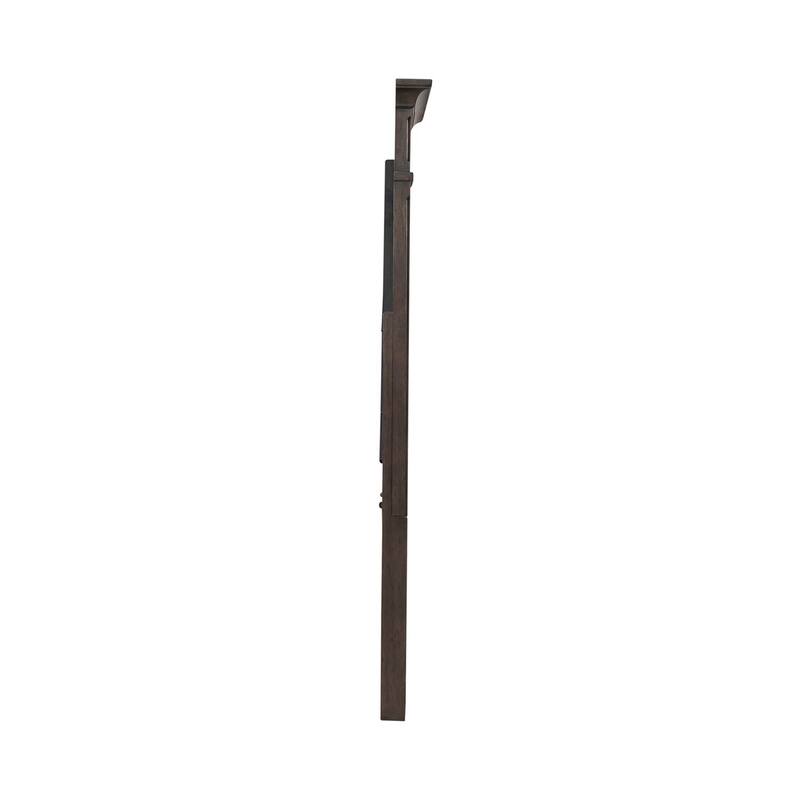 Paradise Valley Saddle Brown Panel Headboard