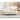 Boucle/Leather Upholstered Mid Century Modern Removable Pillow Cover Loveseats with USB & Type C Ports