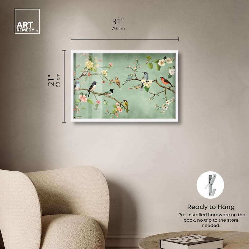 Restful View Shadowbox by Art Remedy