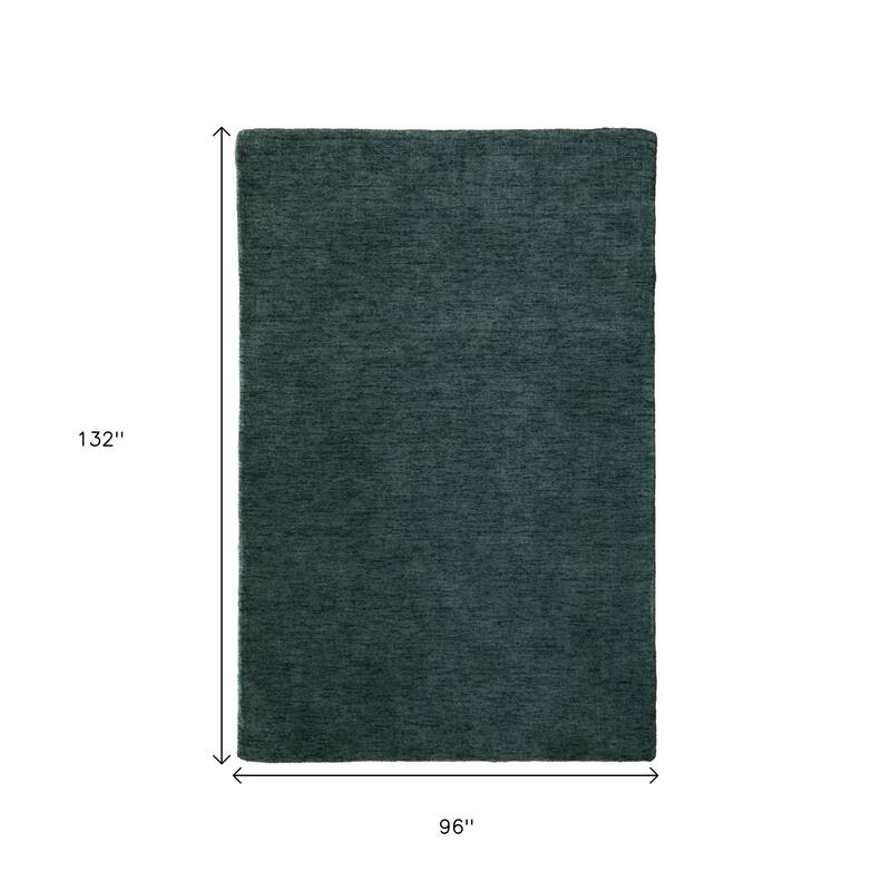HomeRoots Solid Color Casual Rectangle Area Rug