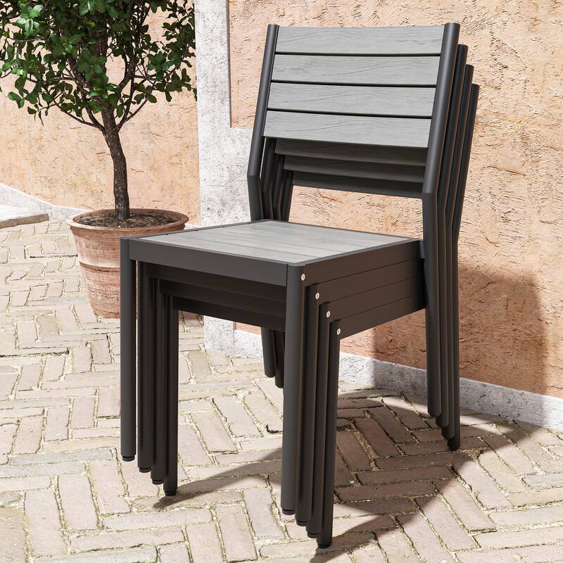 Pellebant Outdoor 5/7-Piece Patio Dining Furniture Set - N/A