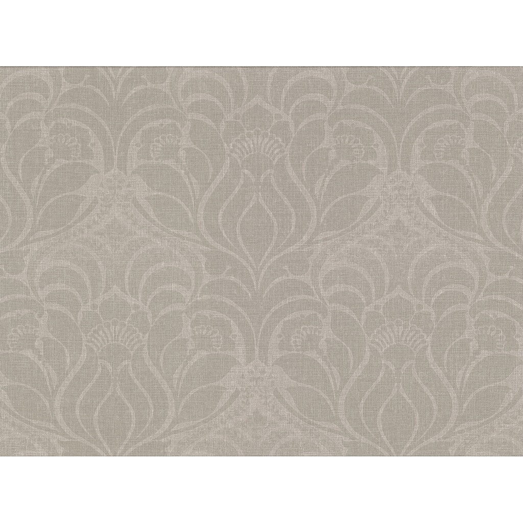 Sandor Grey Damask Wallpaper