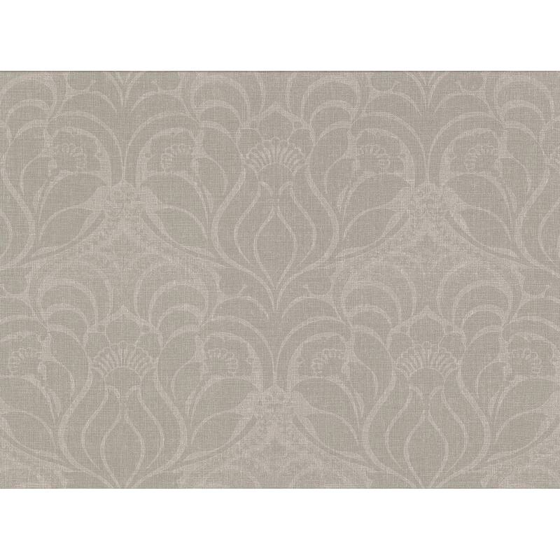 Sandor Grey Damask Wallpaper