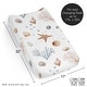 preview thumbnail 6 of 4, Sweet Jojo Designs Ocean Seashells Boy, Girl, Unisex/Gender Neutral Changing Pad Cover Sheet - Nautical Beach Theme Coastal Sea