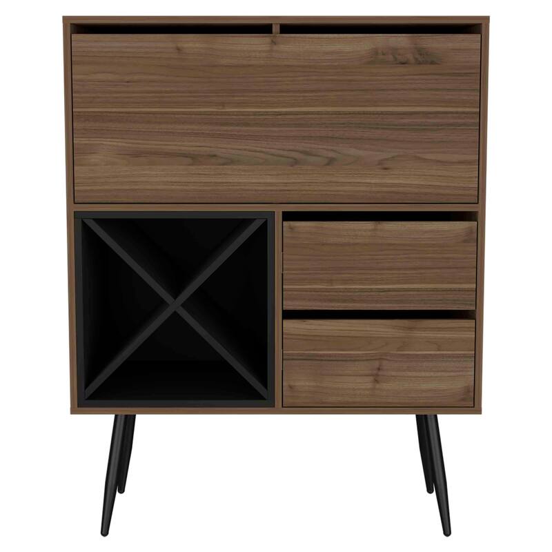 Prunus Bar Cabinet, One Cabinet, Two Drawers