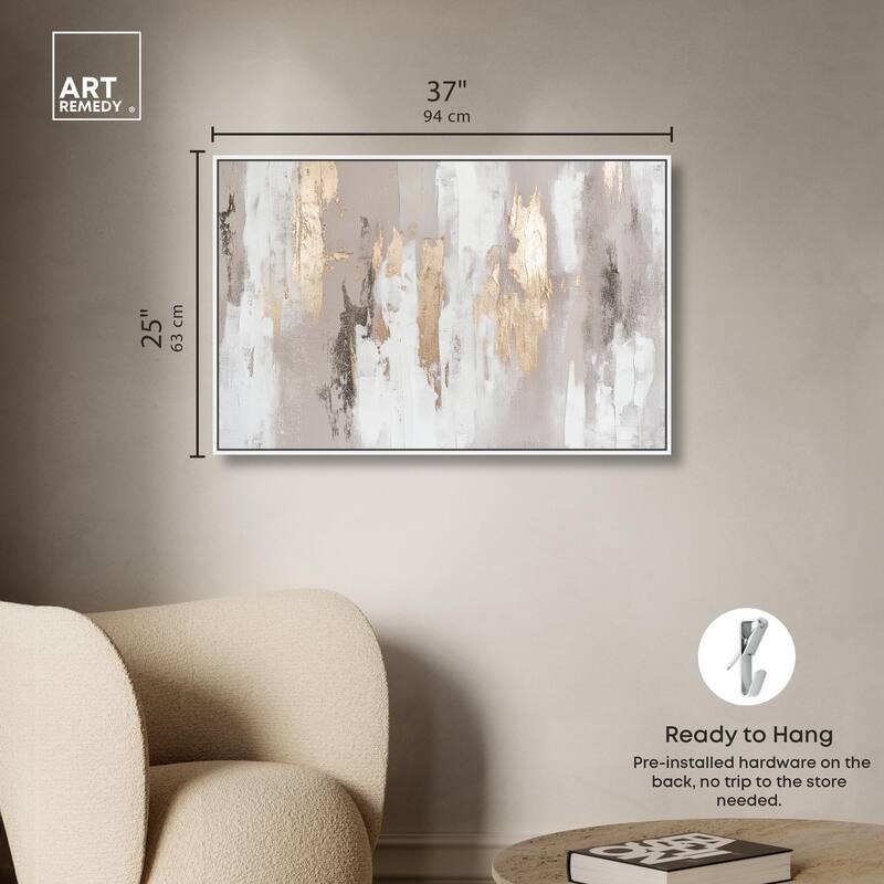 Gilded Brilliance I Canvas by Art Remedy