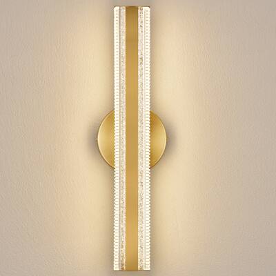 Modern Wall Sconce Gold Sconce Wall Lighting Indoor Wall Lamp ​Acrylic Wall Mounted Lighting Fixture for Bedroom Living Room