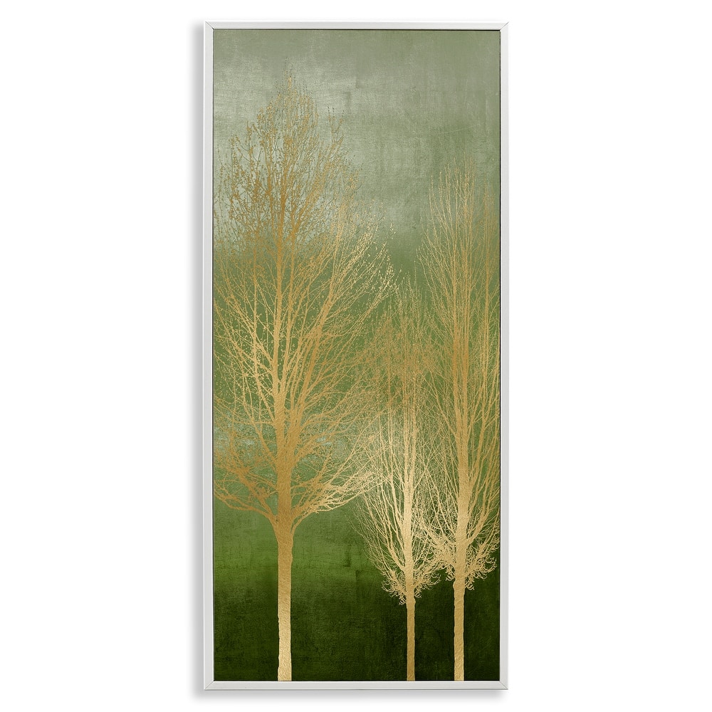 Stupell Tranquil Gold Branches Framed Giclee Art Design By Kate Bennett