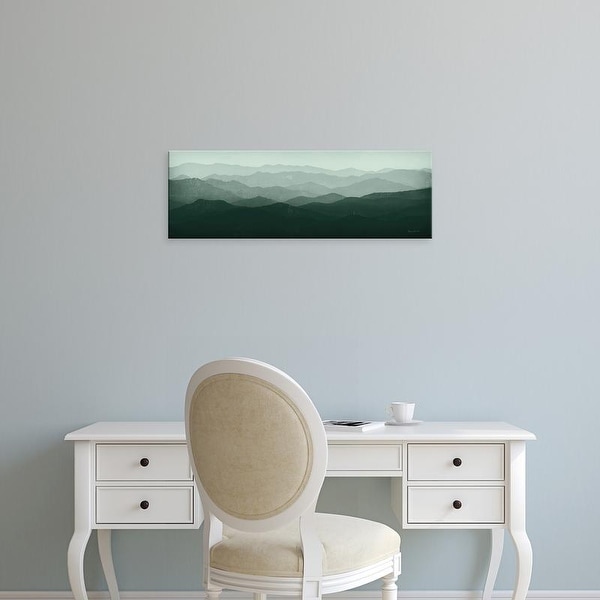 Easy Art Prints Ryan Fowler's 'Green Mountains' Premium Canvas Art