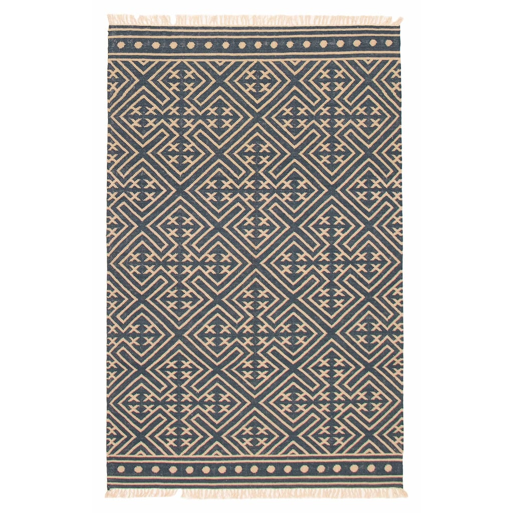 Ankara FW Navy Kilim 5'1" x 7'11" - 5'1 x 7'11
