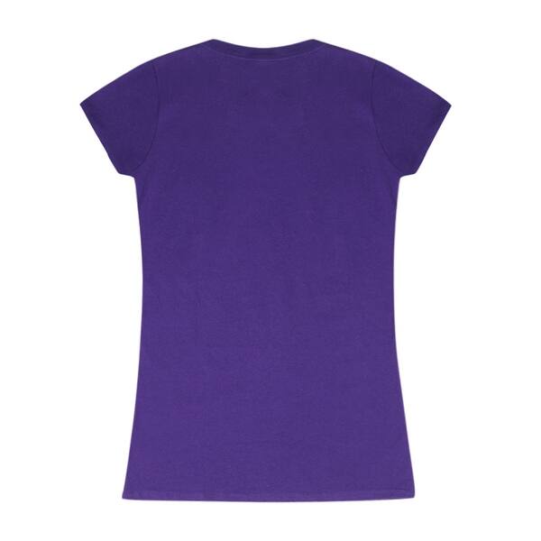 Shop Disney We Are All Mad Here Cheshire Cat Face Silhouette Women S Purple T Shirt Overstock 17848151