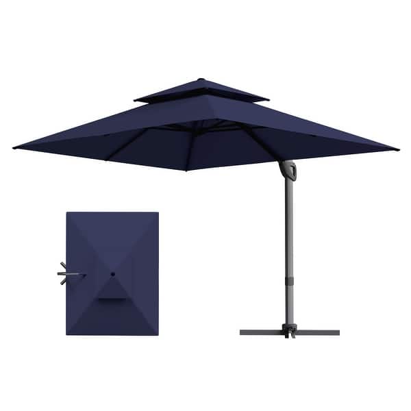 6 rib patio umbrella replacement canopy Patio Umbrella Replacement Canopy 10.0 FT Replacement Umbrella Canopy with 6  Ribs Outdoor Market Table Yard Pool Summer Beach Garden UV Protective  Rainproof Sunshade Umbrella Replacement Cover