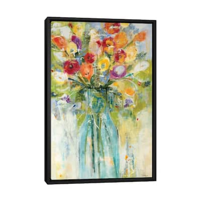 iCanvas "Realizing The Day" by Jill Martin Framed Canvas Print