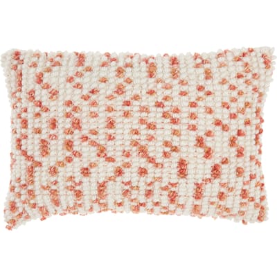 Mina Victory Outdoor Pillows Textured Throw Pillow