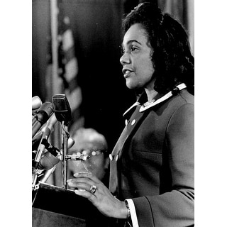 Coretta Scott King giving a speech Photo Print - Bed Bath & Beyond ...
