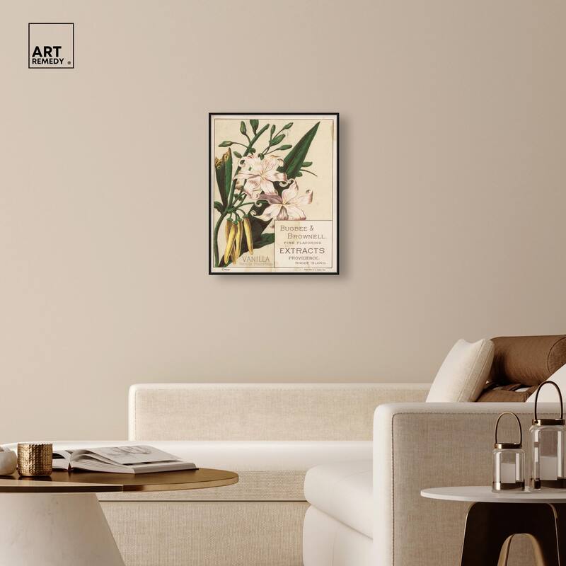 Vanilla Planifolia Canvas by Art Remedy