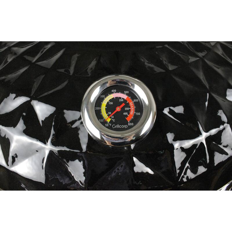26" Comfortbilt Kamado Grill in Black - N/A