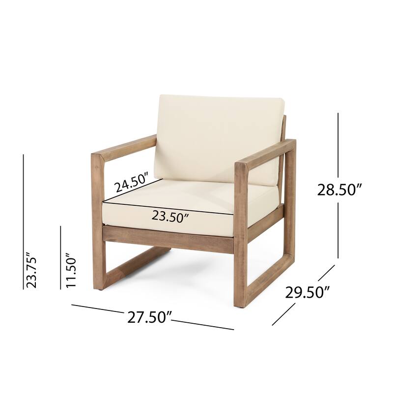 Set Of 2 (Excluding the table) - Brown+Beige