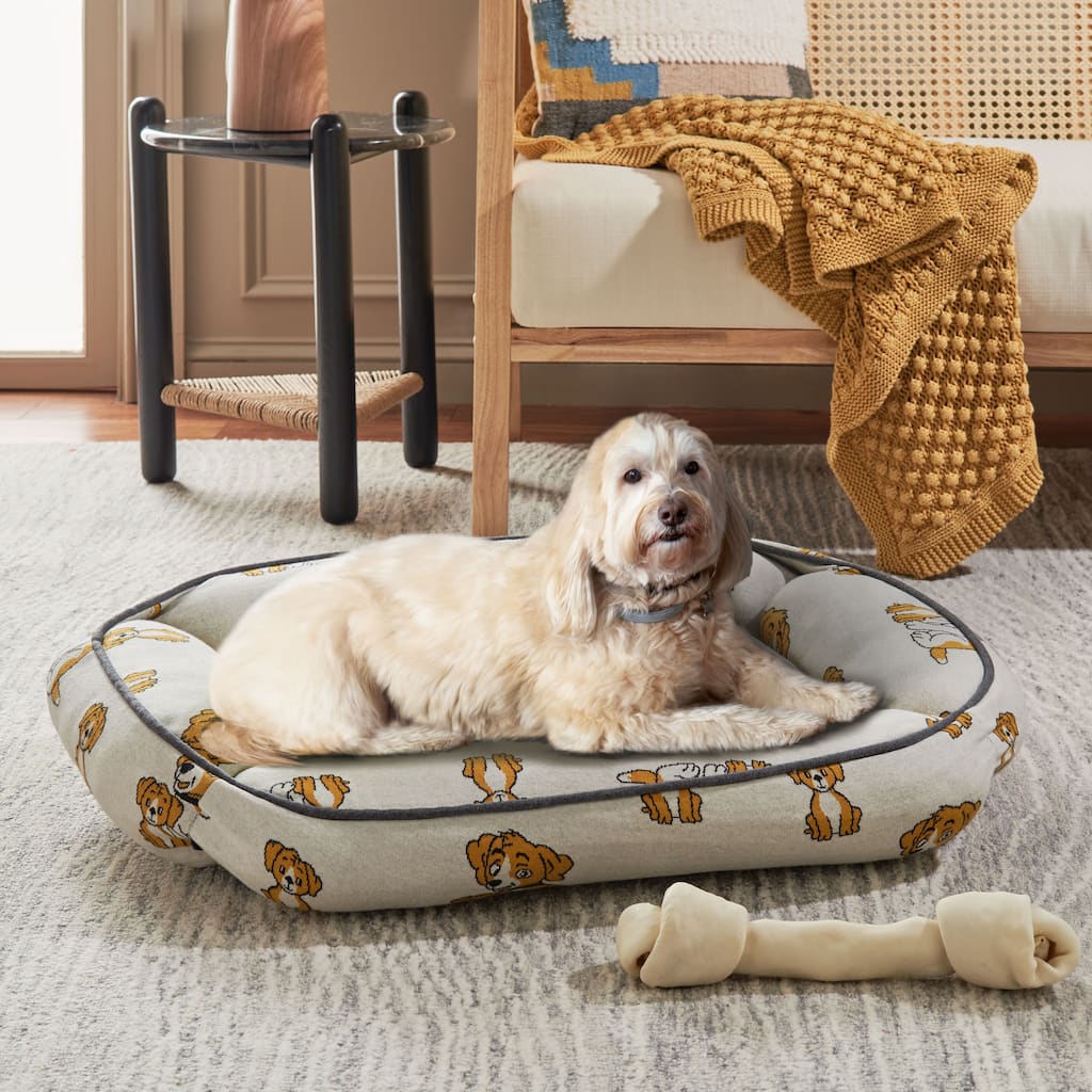 SAFAVIEH Pet Collection Milo Dog Bed