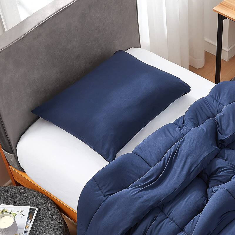 Summertime - Coma Inducer® Pillow Sham - Blue Navy - Standard