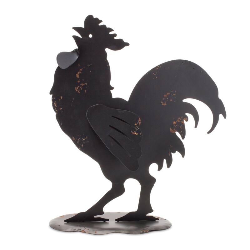 Metal Chicken (Set of 2) 14.5 x 5.75 x 17 Bed Bath & Beyond 36665978