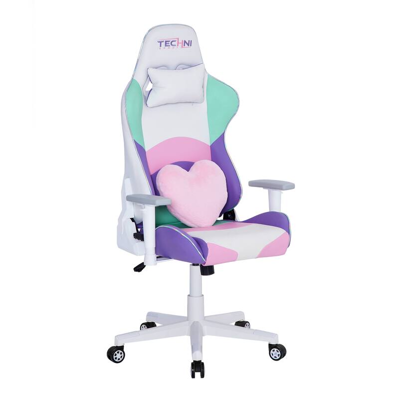 Ergonomic Office-PC Gaming Chair with 150° Recline, Memory Foam, Adjustable Armrests, and Lumbar Cushion