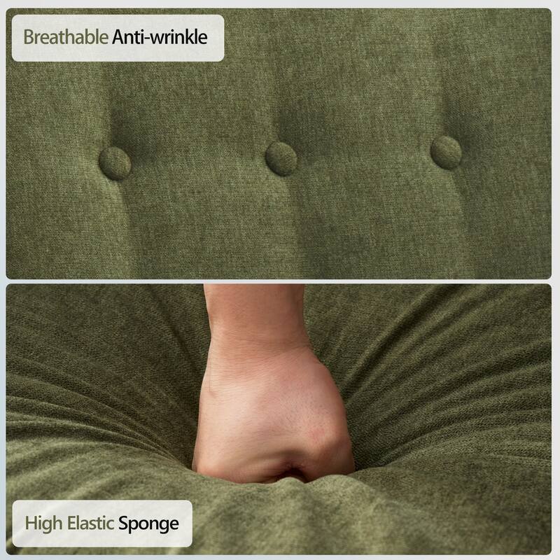 HUIMO Set of 2 Modern Tufted Accent Chair