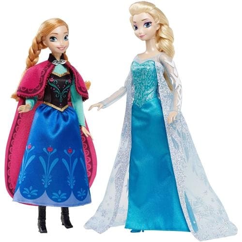 ana and elsa dolls
