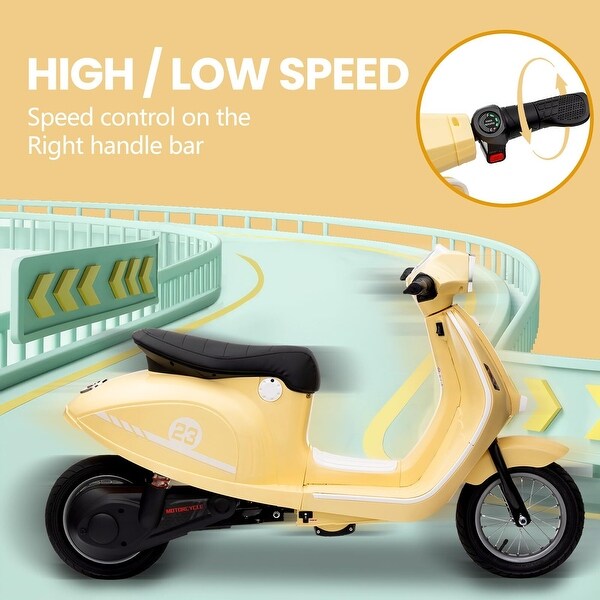 Hetoy Electric Moped Scooter for Kids On Sale Bed Bath Beyond 41694890