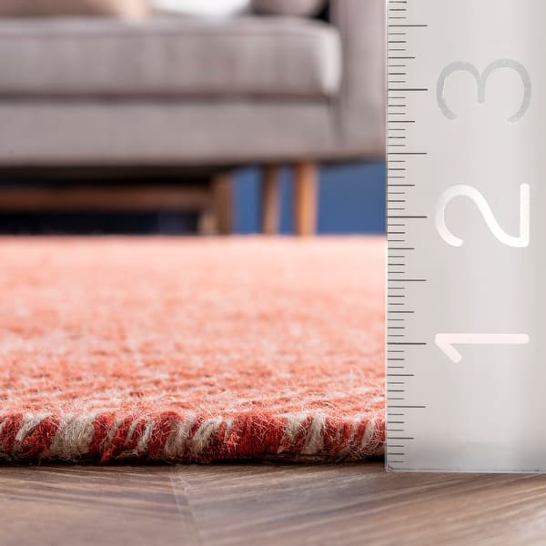 dimension image slide 0 of 4, Nuloom Ago Geometric Wool Area Rug