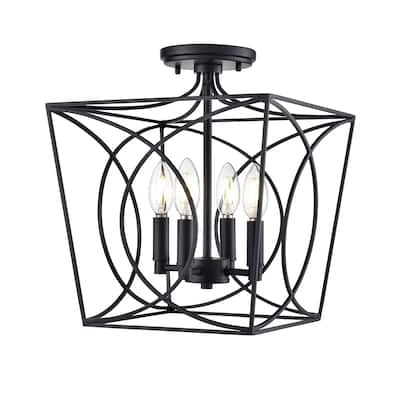 Tracy 4-Light Semi-Flush Ceiling Mount