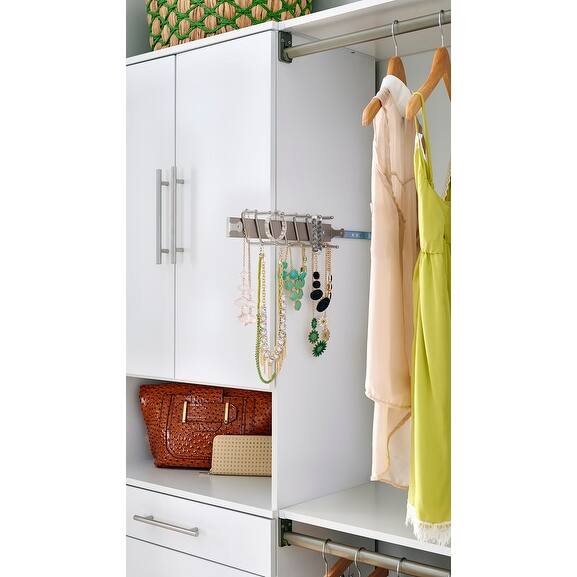 ClosetMaid SuiteSymphony Sliding Tie and Belt Rack