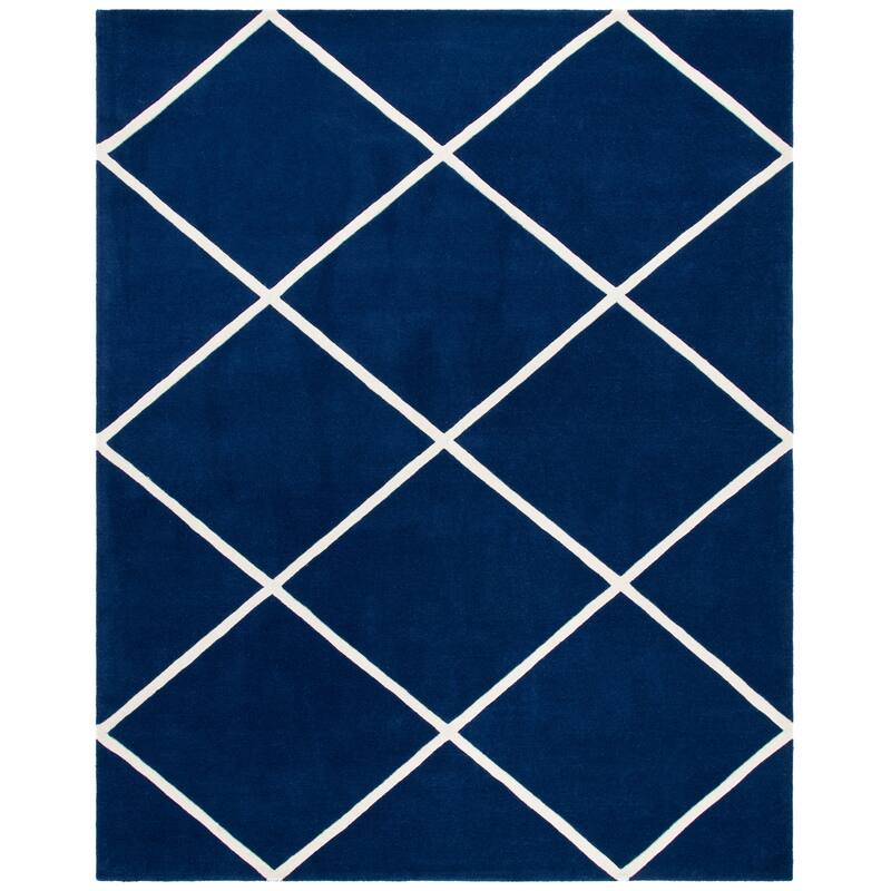 SAFAVIEH, Handmade Chatham Ezzelina Modern Moroccan Wool Rug