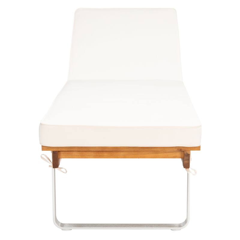 SAFAVIEH Outdoor Maleah Sunlounger - 23Wx17Dx74H