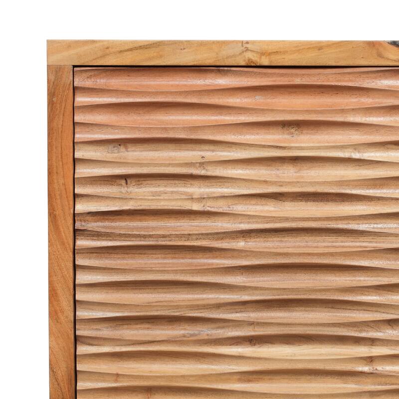 Classic 1-Door Bedside Cabinet - Compact Storage for Bedroom