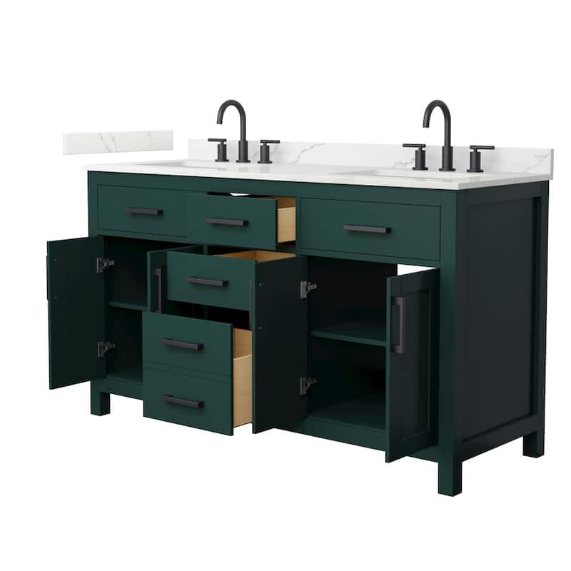 Wyndham Collection WCG2424-60D-QTZ-US3MXX Beckett 60" Free Standing